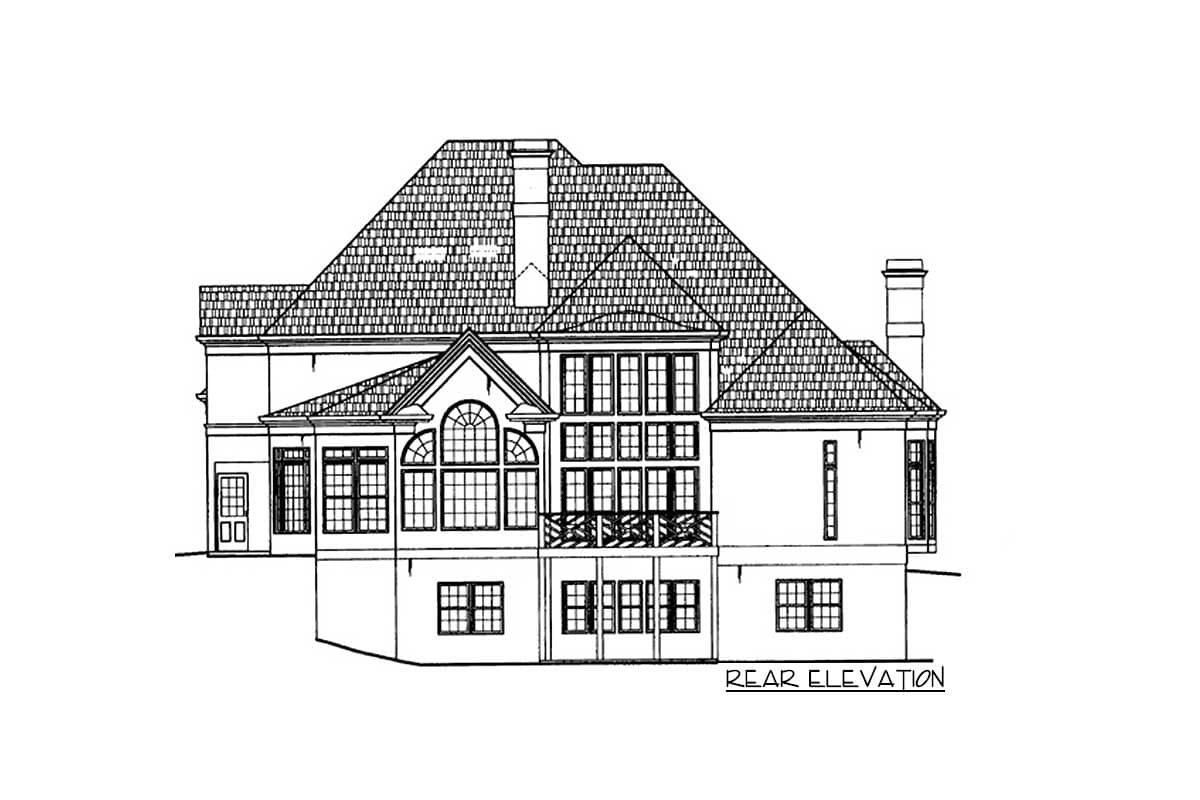 Plan 12007JL: Grand Georgian Home Plan - Image #23 - European, Georgian, Traditional