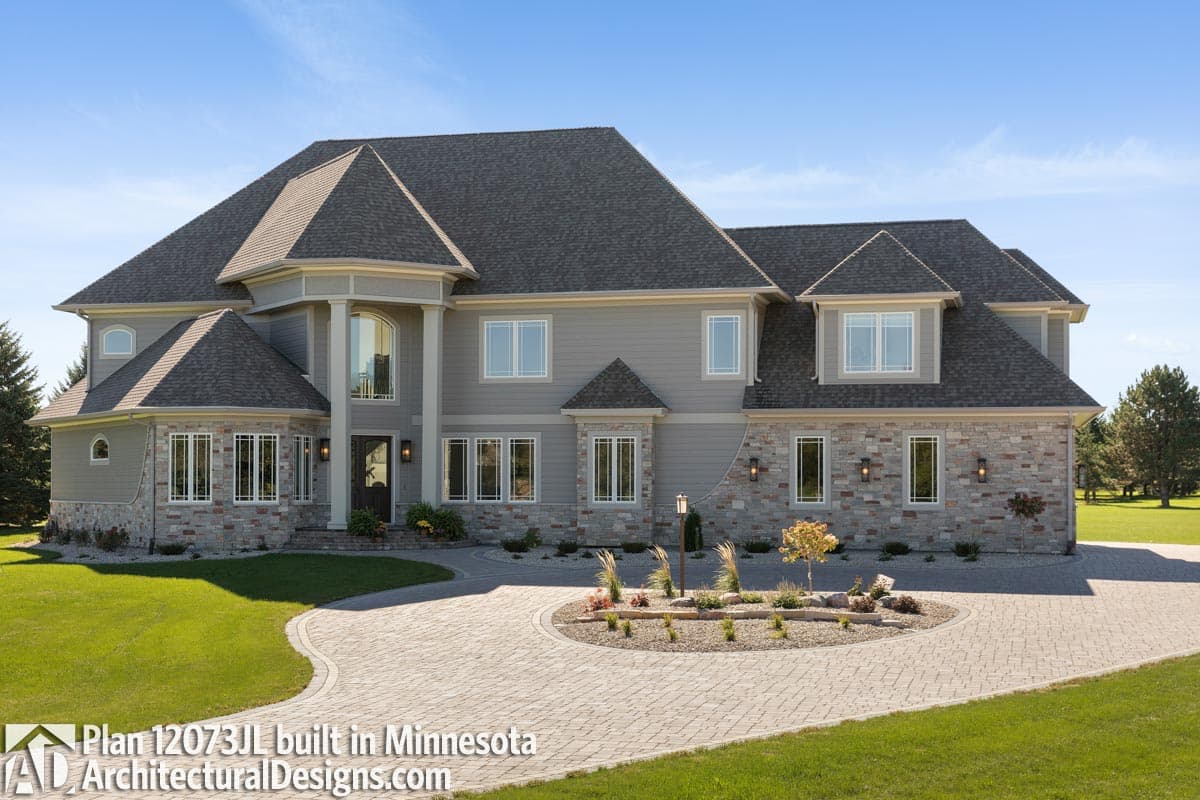 build gallery item - House Plan 12073JL Comes To Life In Georgia!