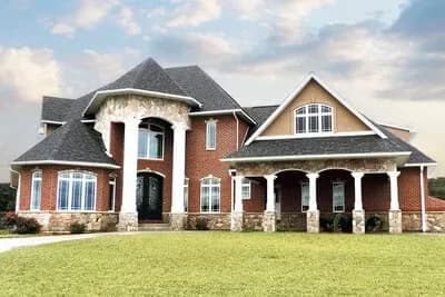 Luxury Home Plan with Elegant Interior - 3912 Sq Ft