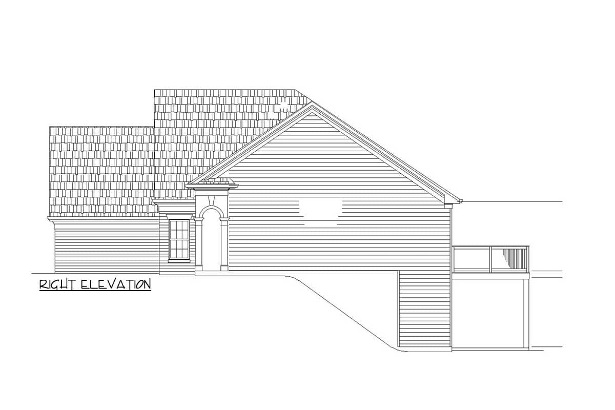 Plan 12101JL: Charming 3-Bedroom Ranch House Plan with 1464 Sq Ft of Living Space - Image #6 - Ranch, Traditional