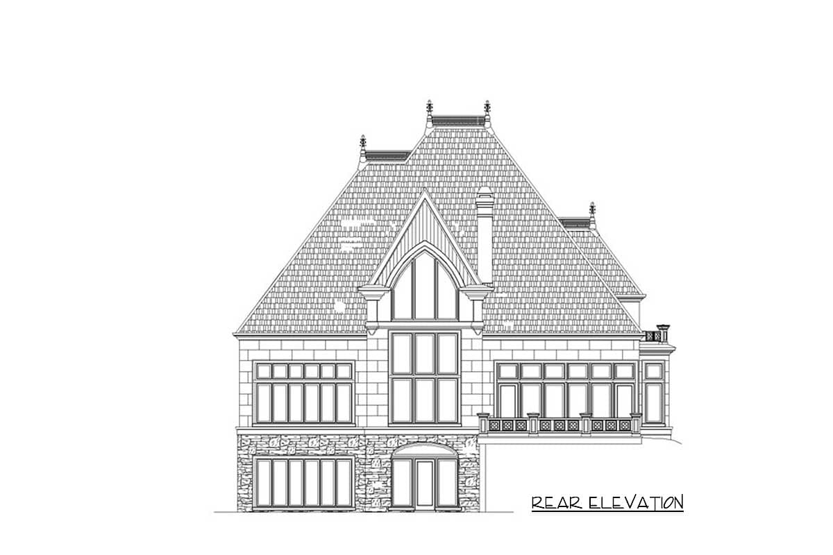 Plan 12217JL: Majestic Storybook Castle - Image #10 - European, French Country