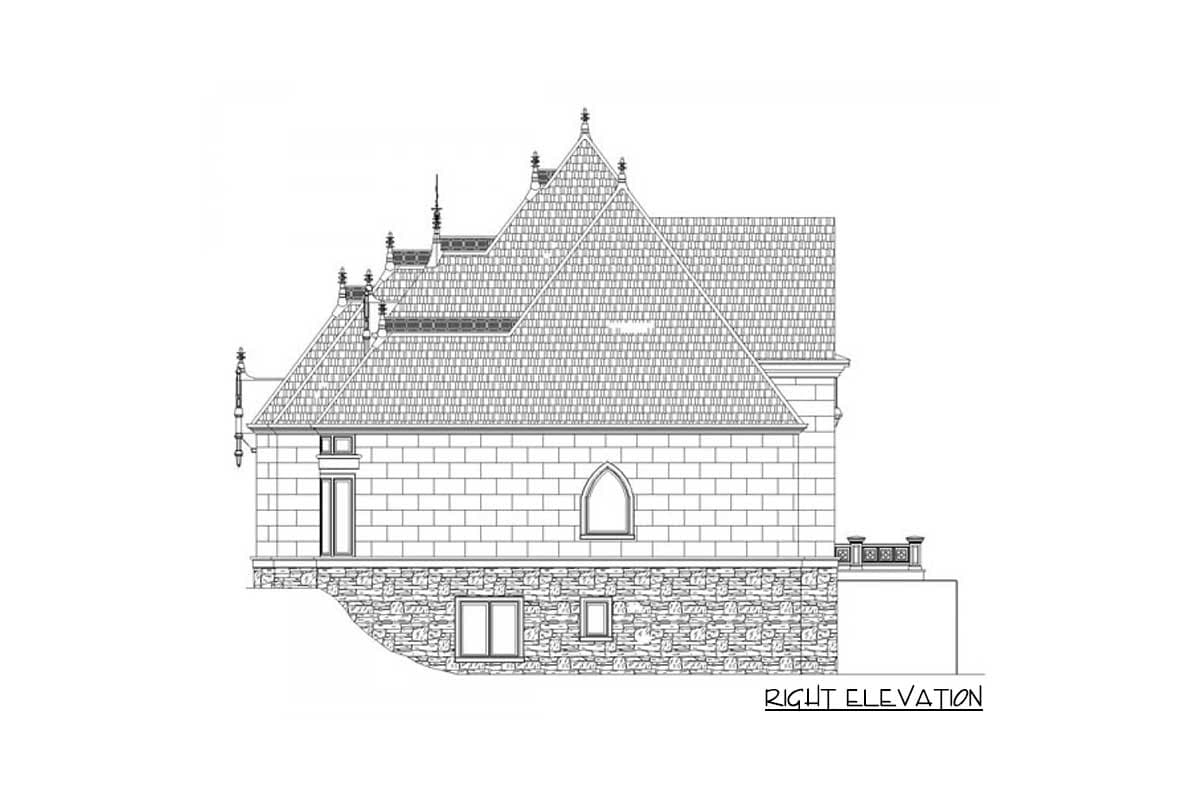 Plan 12217JL: Majestic Storybook Castle - Image #11 - European, French Country