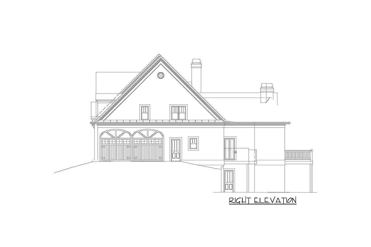 Plan 12221JL: Craftsman New American House Plan with Main-Level Master and Two-Story Great Room - Image #7 - Craftsman, New American, Traditional