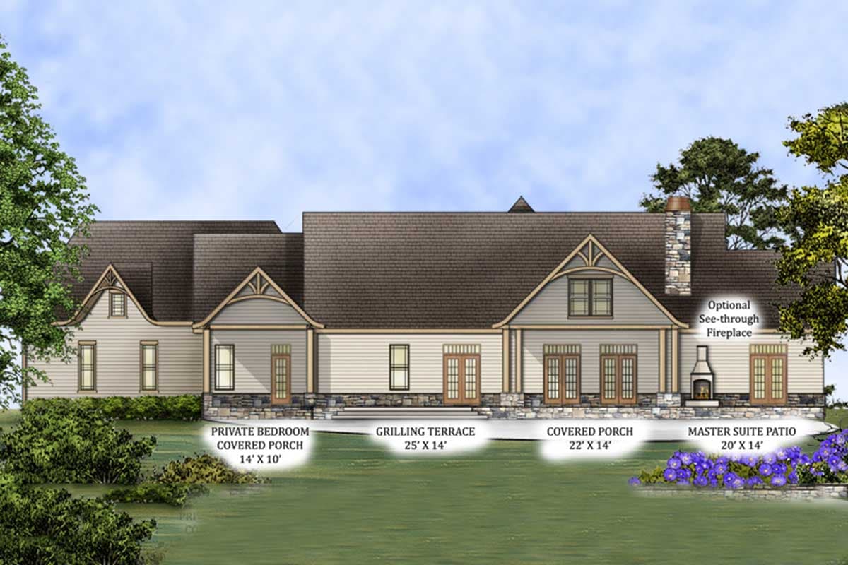 Plan 12261JL: Luxurious Lodge-Like Living - 2499 Sq Ft - Image #23 - Craftsman, Mountain, Traditional