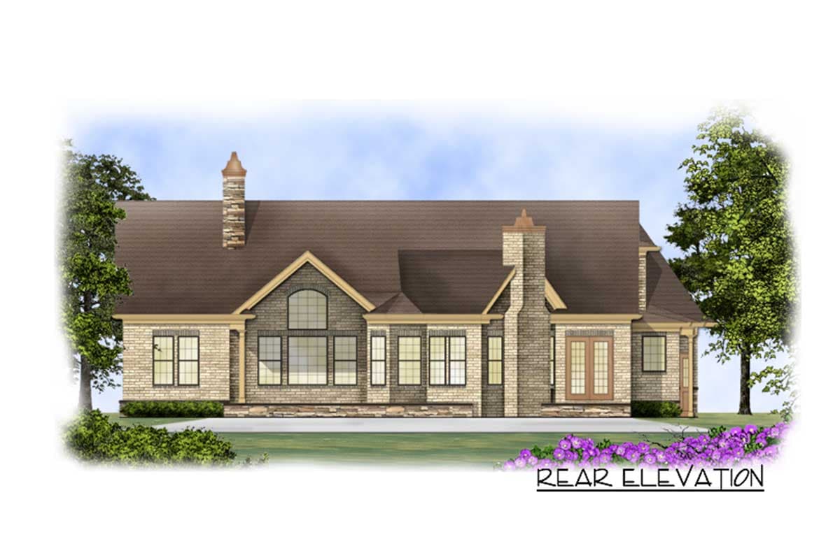 Plan 12262JL: Expandable Rustic Ranch with Angled Garage - 2404 Sq Ft - Image #15 - Craftsman, Mountain, Ranch