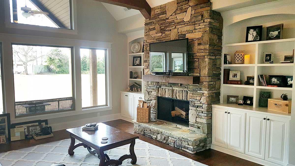 Plan 12262JL: Expandable Rustic Ranch with Angled Garage - 2404 Sq Ft - Image #9 - Craftsman, Mountain, Ranch