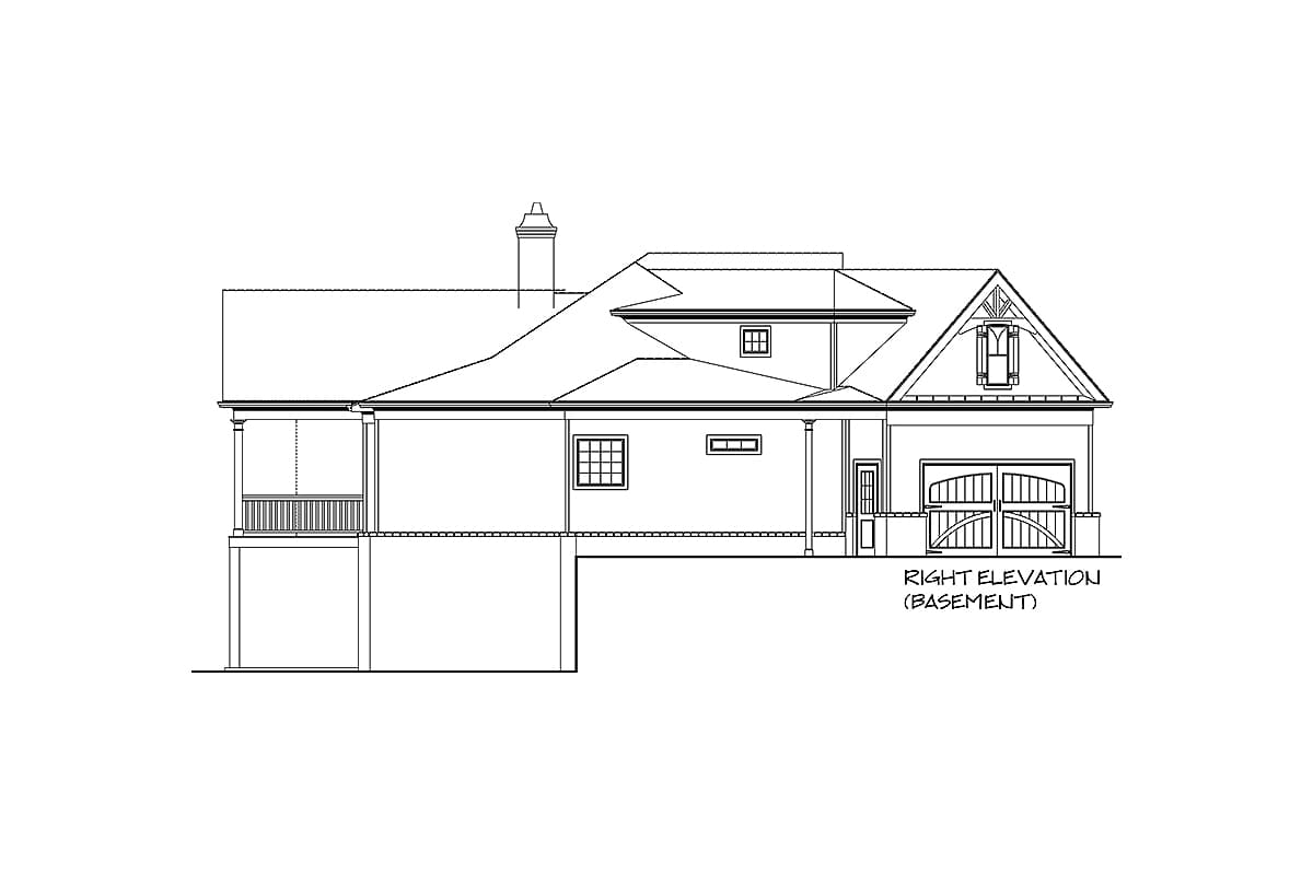 Plan 12263JL: Shingle Style Home Plan with Angled Garage and Options - 2344 Sq Ft - Image #19 - Craftsman, Northwest, Ranch, Shingle