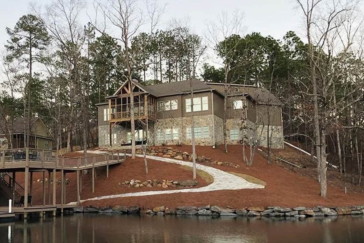 Plan 12263JL: Shingle Style Home Plan with Angled Garage and Options - 2344 Sq Ft - Image #13 - Craftsman, Northwest, Ranch, Shingle