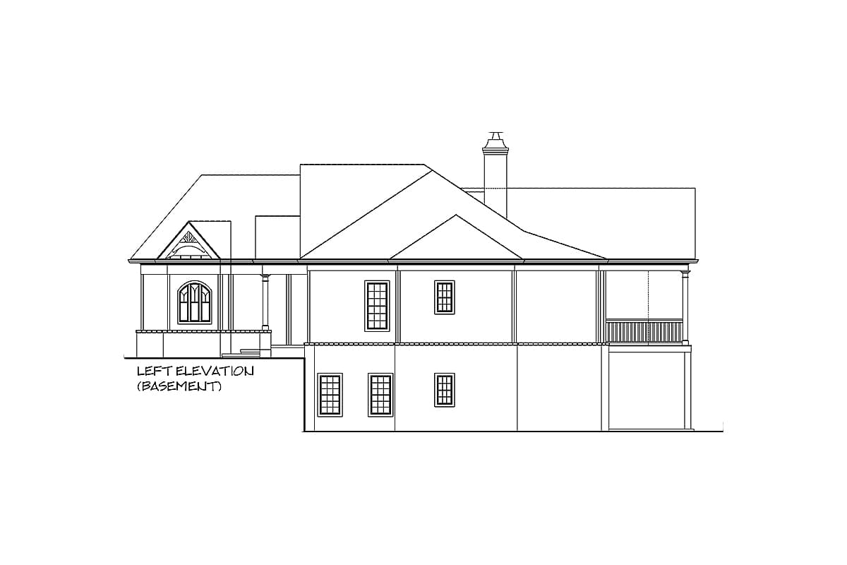 Plan 12263JL: Shingle Style Home Plan with Angled Garage and Options - 2344 Sq Ft - Image #17 - Craftsman, Northwest, Ranch, Shingle