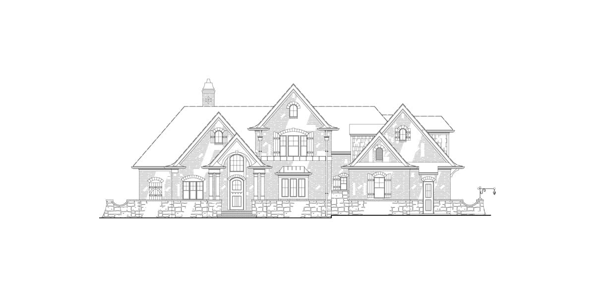 Plan 12271JL: Classic House Plan with In-Law Apartment Option - 1999 Sq Ft - Image #28 - European, Traditional