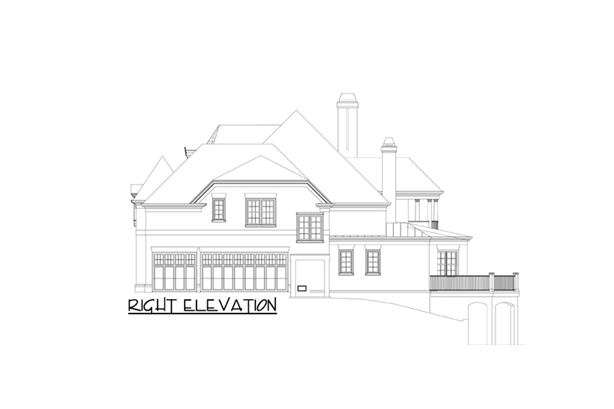 Plan 12272JL: The Prestige of Your Own Castle - Image #10 - European