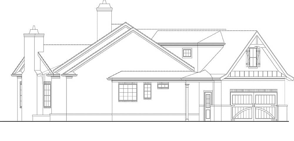 Plan 12275JL: Cool Mountain Cottage with Angled Garage and Bonus Expansion - 2430 Sq Ft - Image #13 - Cottage, Craftsman, Mountain