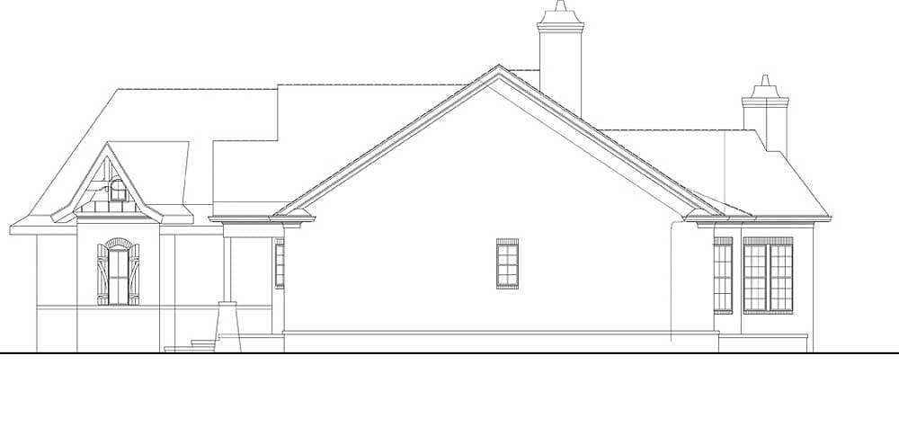 Plan 12275JL: Cool Mountain Cottage with Angled Garage and Bonus Expansion - 2430 Sq Ft - Image #14 - Cottage, Craftsman, Mountain