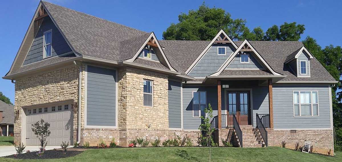 Plan 12275JL: Cool Mountain Cottage with Angled Garage and Bonus Expansion - 2430 Sq Ft - Image #8 - Cottage, Craftsman, Mountain