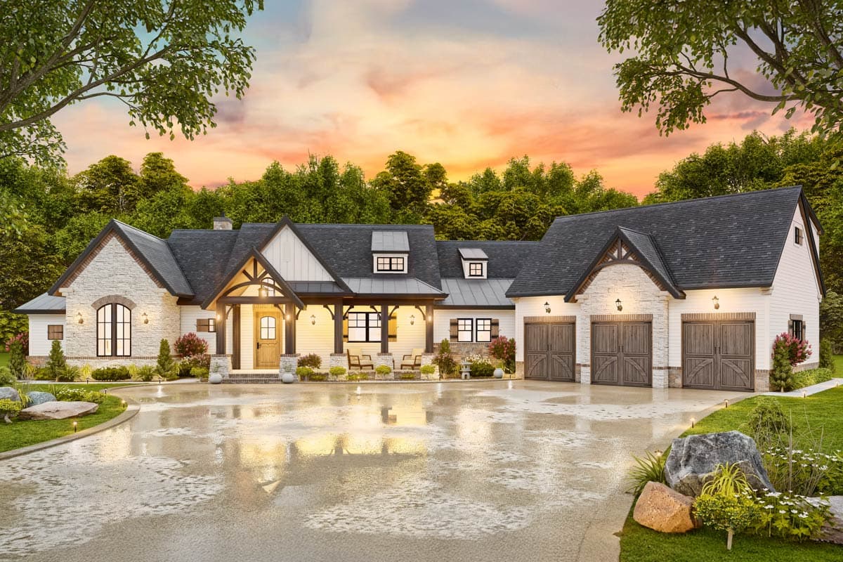 Plan 12279JL: Mountain Ranch with Expansion and Options - Image #19 - Craftsman, Mountain, Ranch