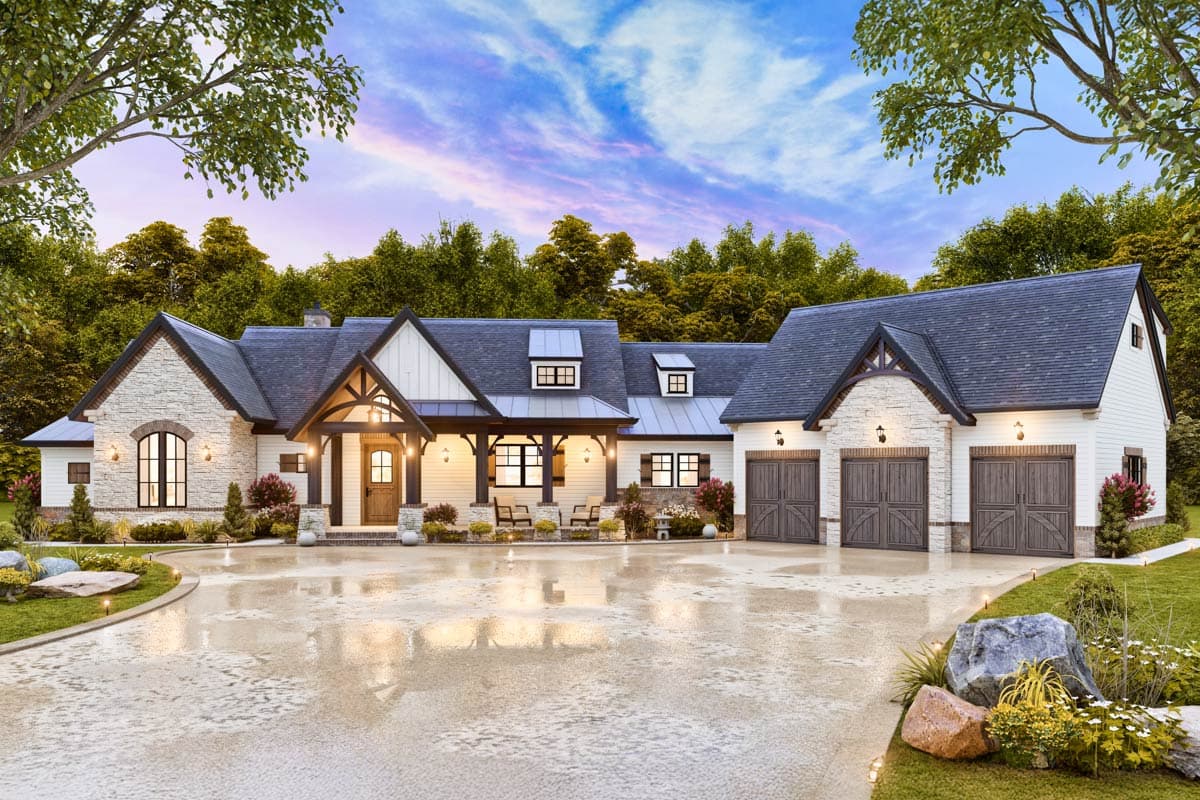 Plan 12279JL: Mountain Ranch with Expansion and Options - Image #20 - Craftsman, Mountain, Ranch