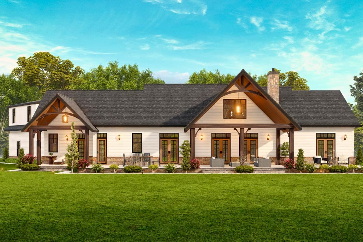 Plan 12279JL: Mountain Ranch with Expansion and Options - Image #23 - Craftsman, Mountain, Ranch
