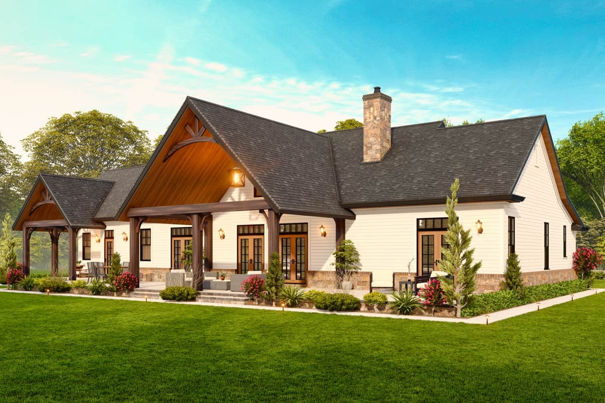 Plan 12279JL: Mountain Ranch with Expansion and Options - Image #24 - Craftsman, Mountain, Ranch
