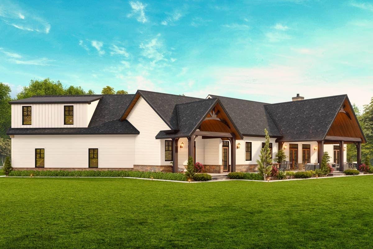 Plan 12279JL: Mountain Ranch with Expansion and Options - Image #25 - Craftsman, Mountain, Ranch