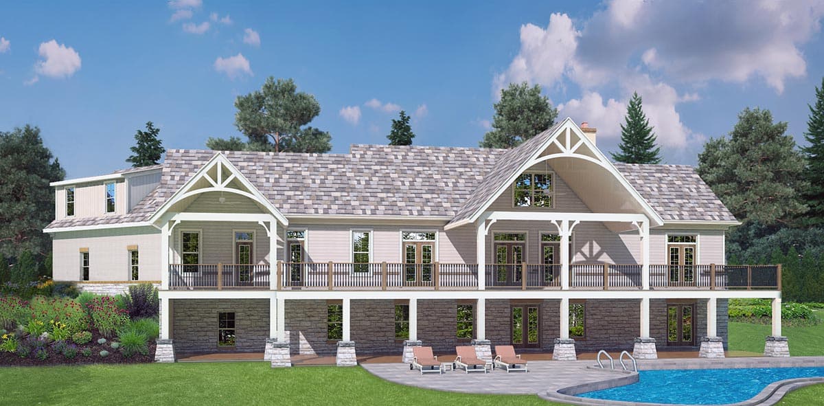 Plan 12279JL: Mountain Ranch with Expansion and Options - Image #12 - Craftsman, Mountain, Ranch