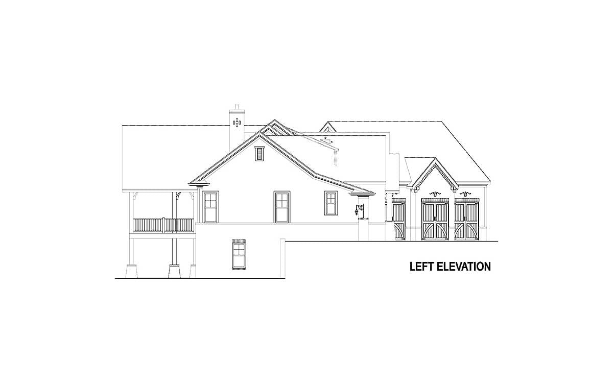 Plan 12279JL: Mountain Ranch with Expansion and Options - Image #14 - Craftsman, Mountain, Ranch