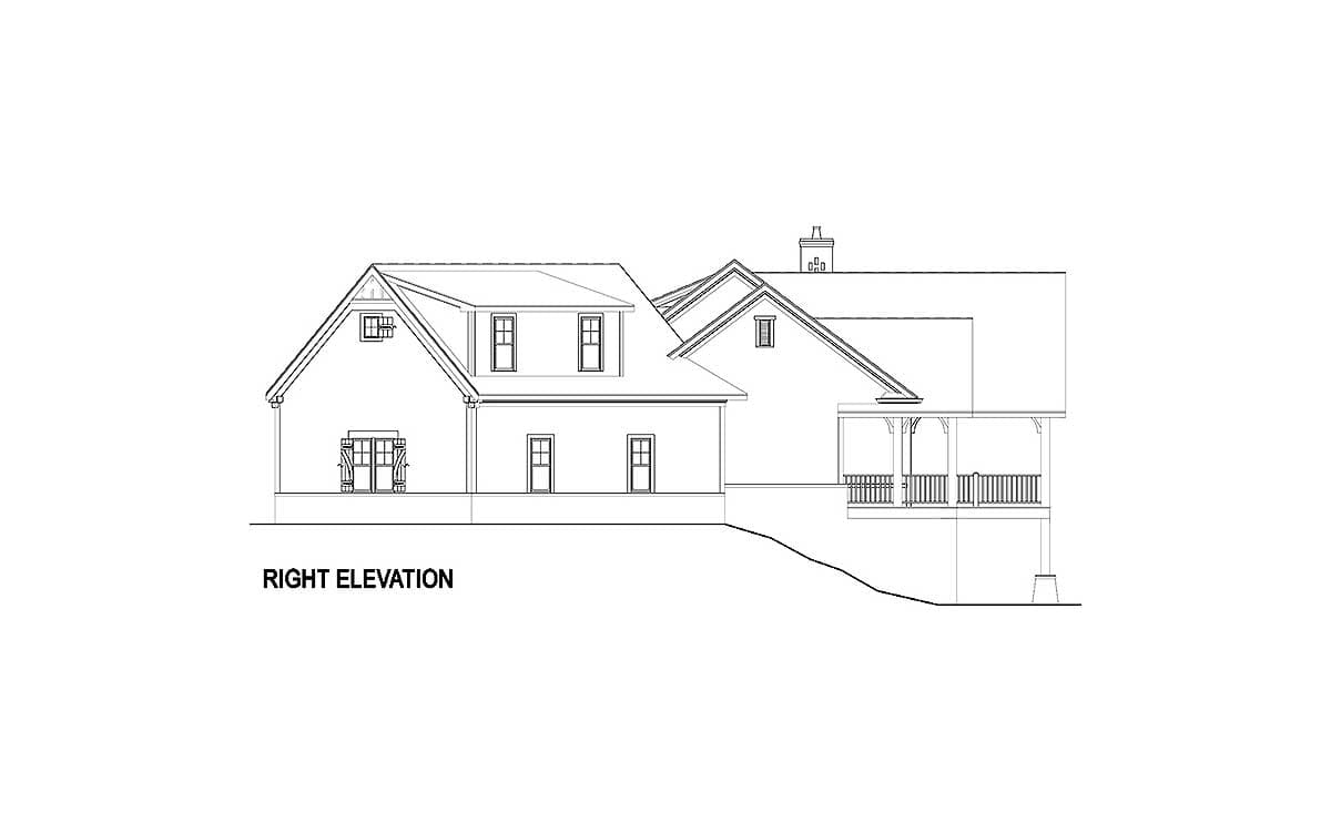 Plan 12279JL: Mountain Ranch with Expansion and Options - Image #16 - Craftsman, Mountain, Ranch