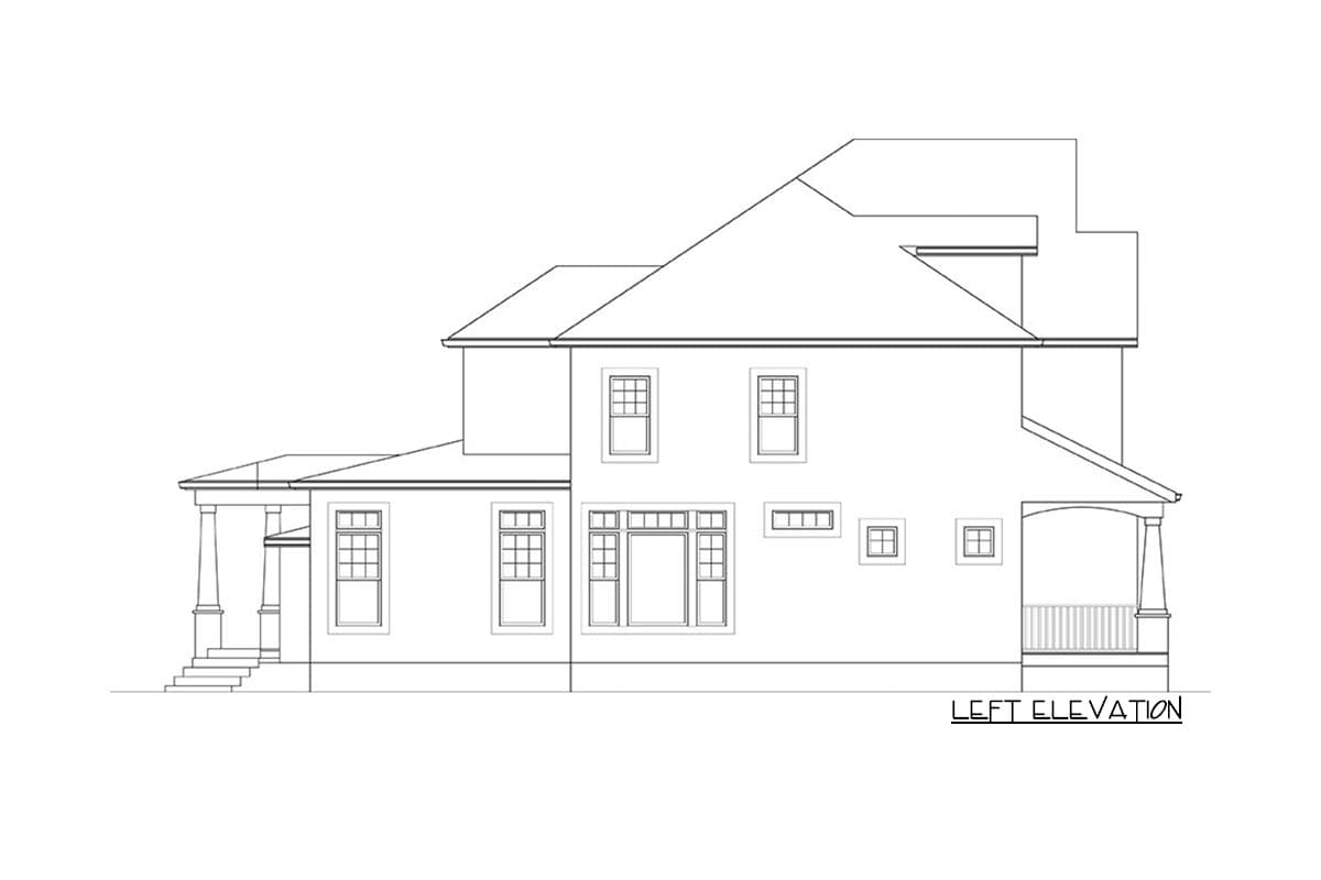 Plan 12280JL: Flexible 3 or 4 Bed House Plan - Image #20 - Traditional