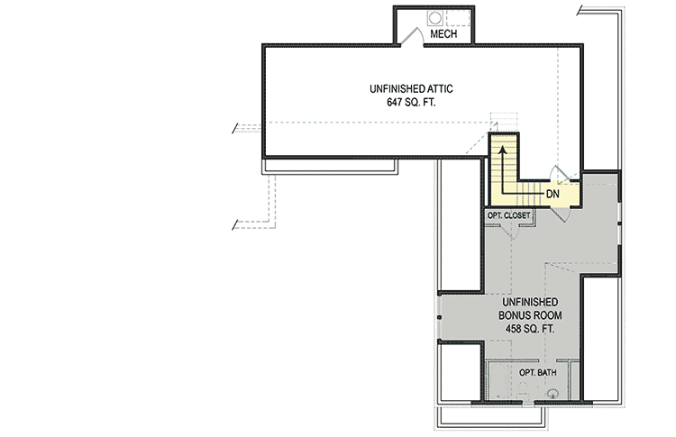 Plan 12281JL: Craftsman Ranch with Options - 2355 Sq Ft - Floor Plan - Bonus - Craftsman, Ranch