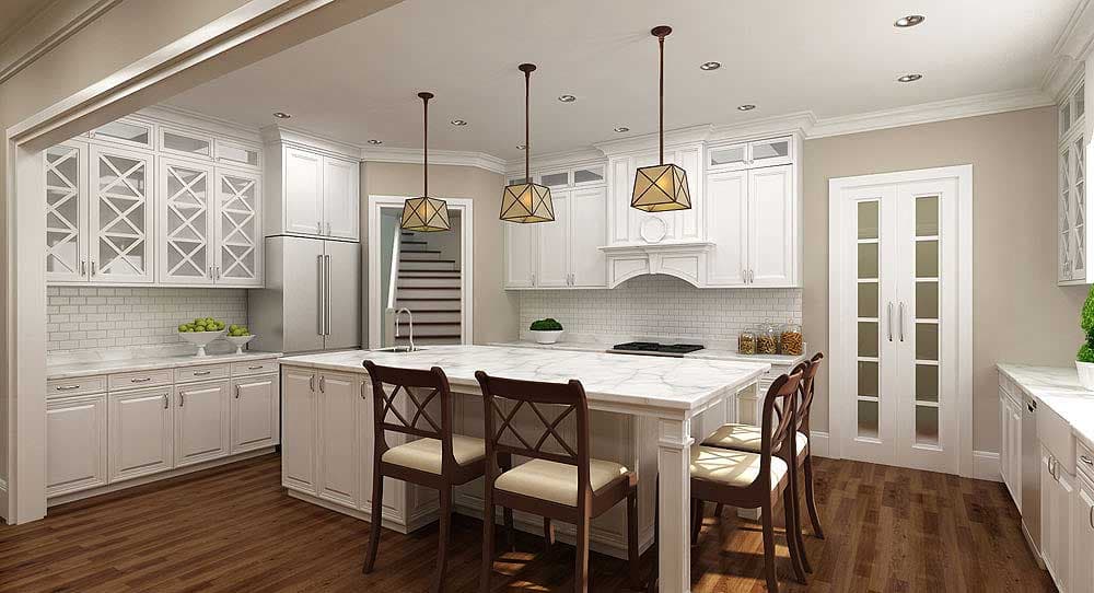 Plan 12283JL: Classic 3 Bed Design with Angled Garage and Bonus Expansion - 2619 Sq Ft - Image #4 - Mountain, Traditional