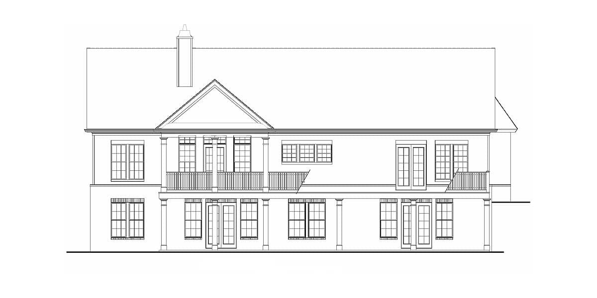 Plan 12283JL: Classic 3 Bed Design with Angled Garage and Bonus Expansion - 2619 Sq Ft - Image #7 - Mountain, Traditional