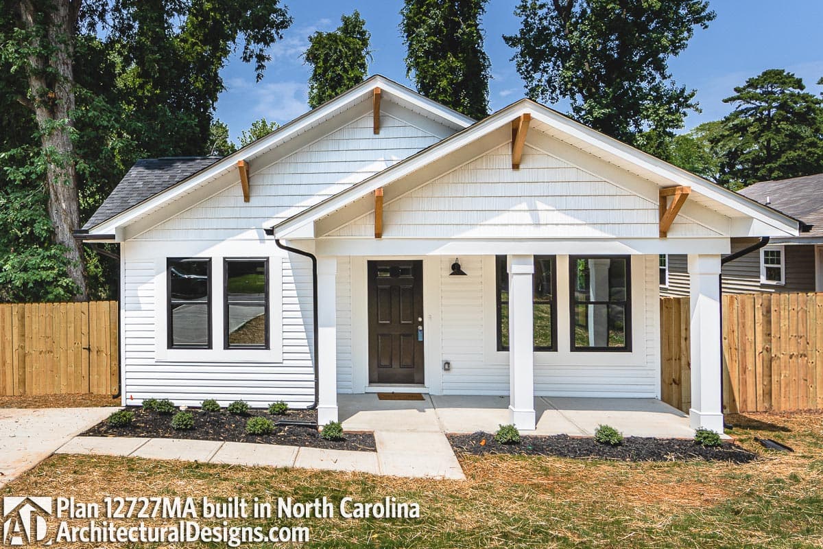 build gallery item - House Plan 12727MA Comes to Life in North Carolina