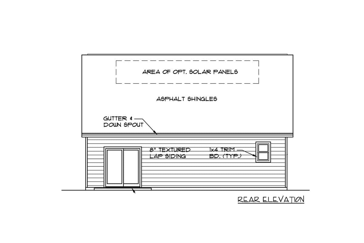 Plan 12733MA: 2 Story Craftsman Bungalow With Options - Image #4 - Bungalow, Cottage, Craftsman, Northwest, Rustic