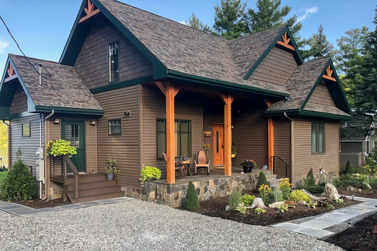 Plan 12913KN: 3 Bed House Plan with Vaulted Living Room and Master Suite - Image #12 - Cabin, Country, Craftsman, Mountain, Rustic, Vacation