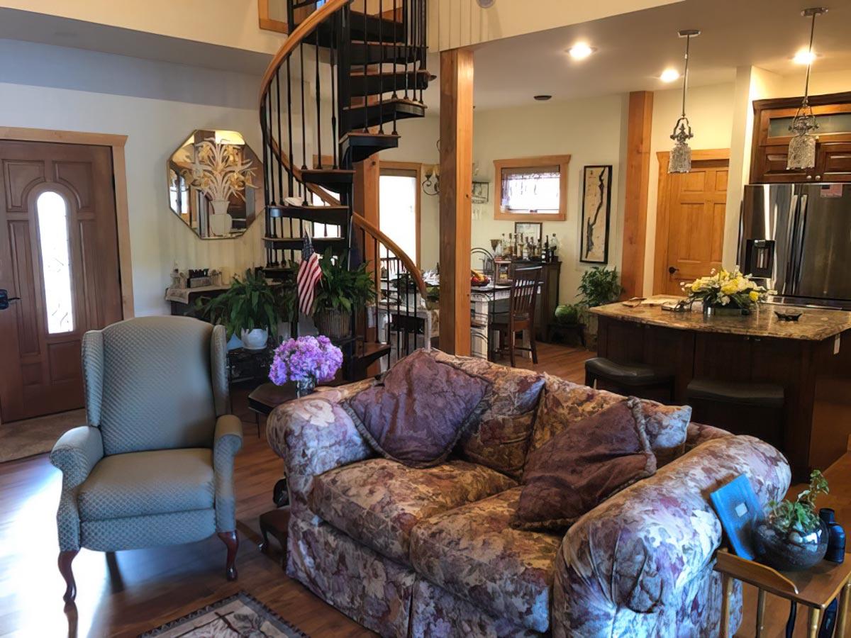 Plan 12913KN: 3 Bed House Plan with Vaulted Living Room and Master Suite - Image #14 - Cabin, Country, Craftsman, Mountain, Rustic, Vacation