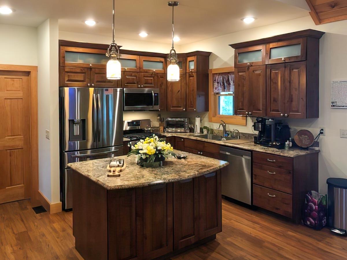 Plan 12913KN: 3 Bed House Plan with Vaulted Living Room and Master Suite - Image #15 - Cabin, Country, Craftsman, Mountain, Rustic, Vacation