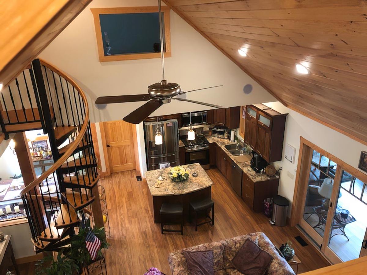 Plan 12913KN: 3 Bed House Plan with Vaulted Living Room and Master Suite - Image #16 - Cabin, Country, Craftsman, Mountain, Rustic, Vacation