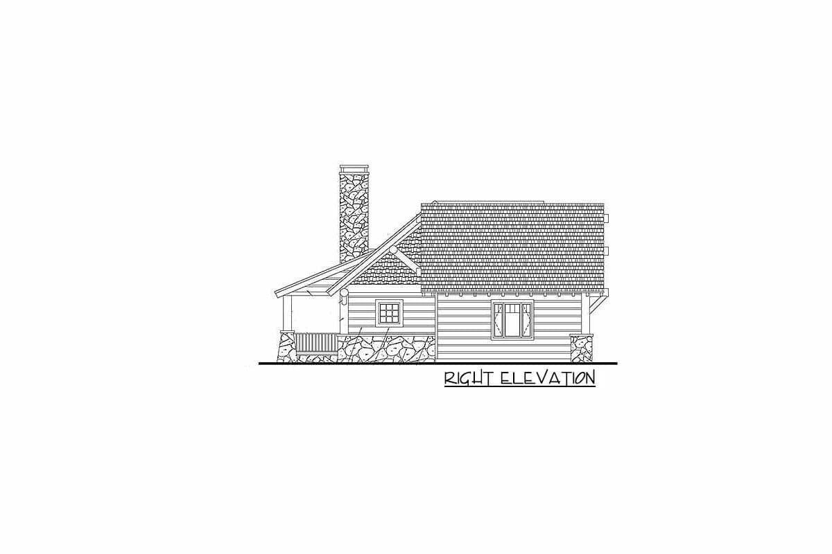 Plan 12924KN: Mountain Getaway - Image #6 - Craftsman, Mountain, Ranch, Rustic