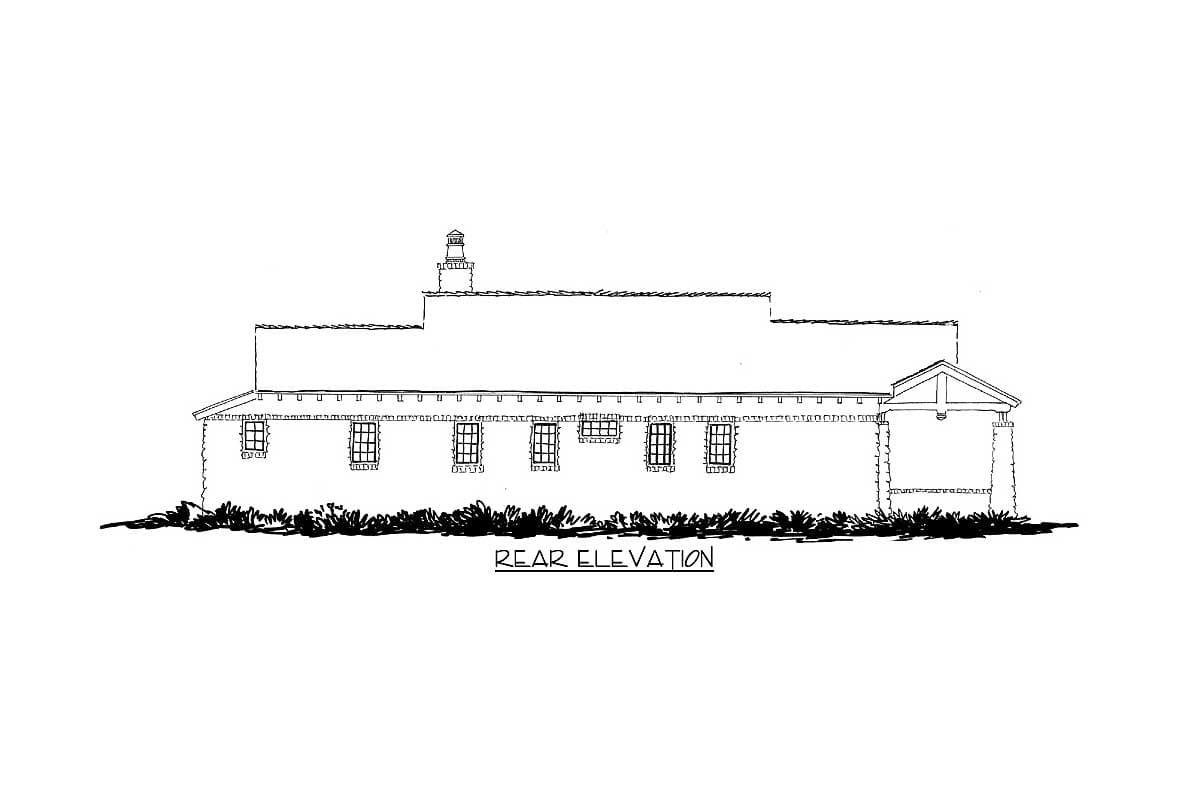 Plan 12927KN: Rustic Hill Country Home Plan with 3 Outdoor Spaces - Image #5 - Cabin, Cottage, Country, Hill Country, Mountain, Rustic