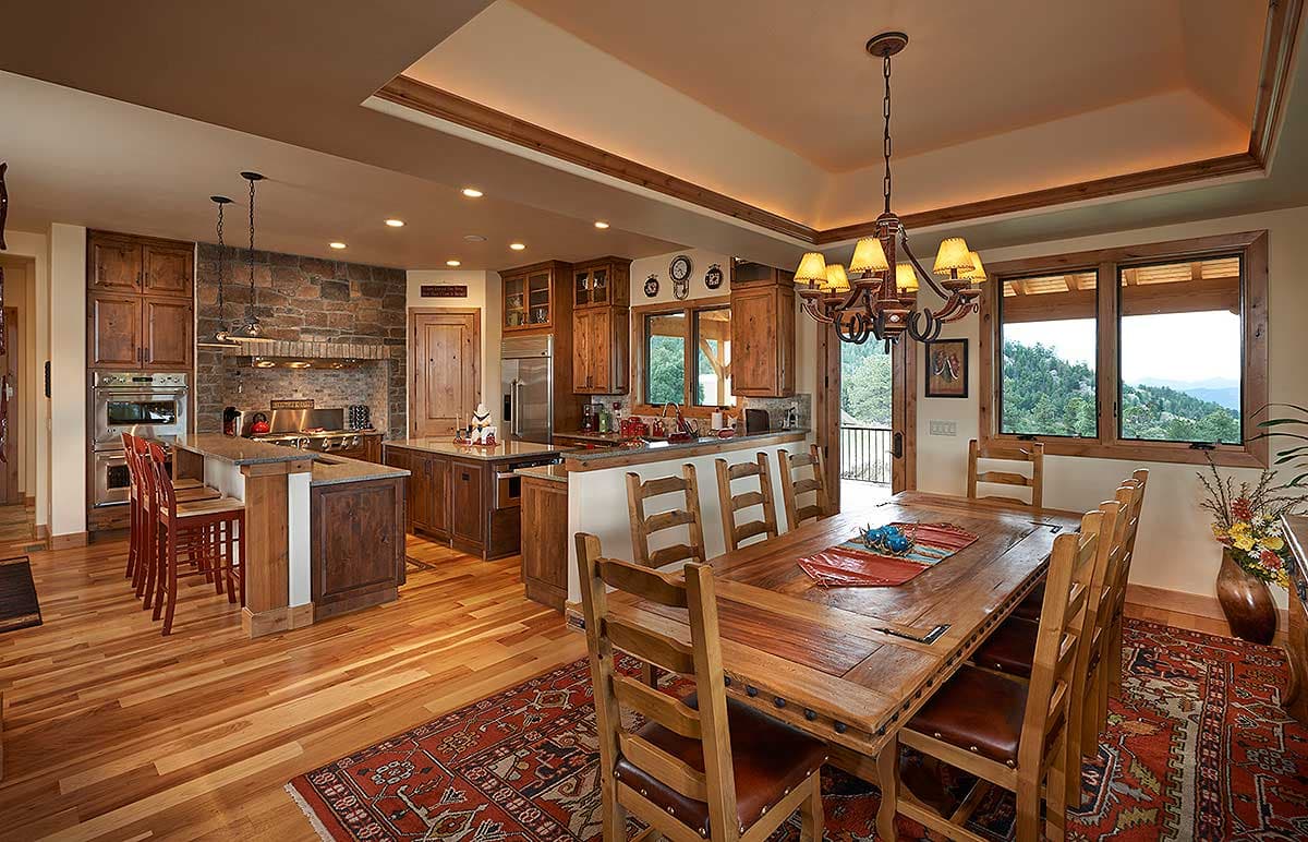 Plan 12933KN: Dream Mountain Home Plan - Image #4 - Cabin, Country, Craftsman, Mountain, Northwest, Rustic, Vacation