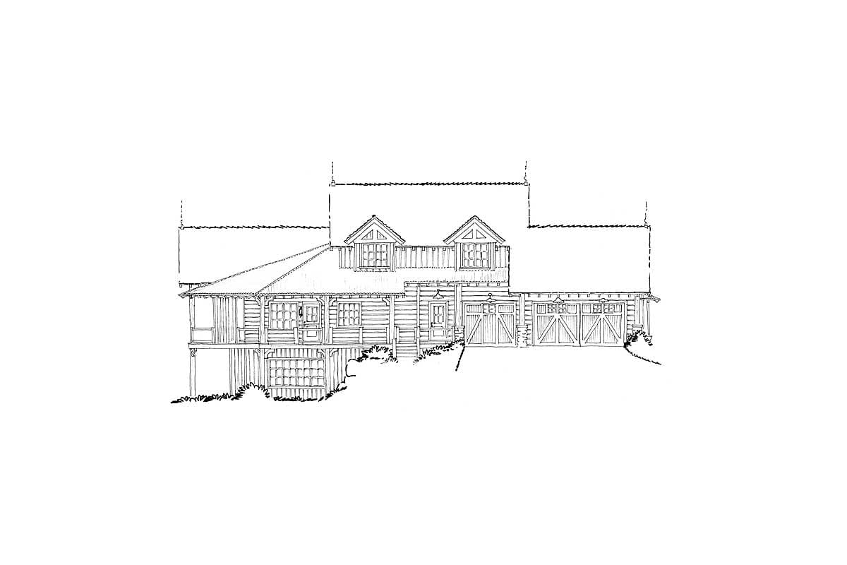 Plan 12933KN: Dream Mountain Home Plan - Image #9 - Cabin, Country, Craftsman, Mountain, Northwest, Rustic, Vacation