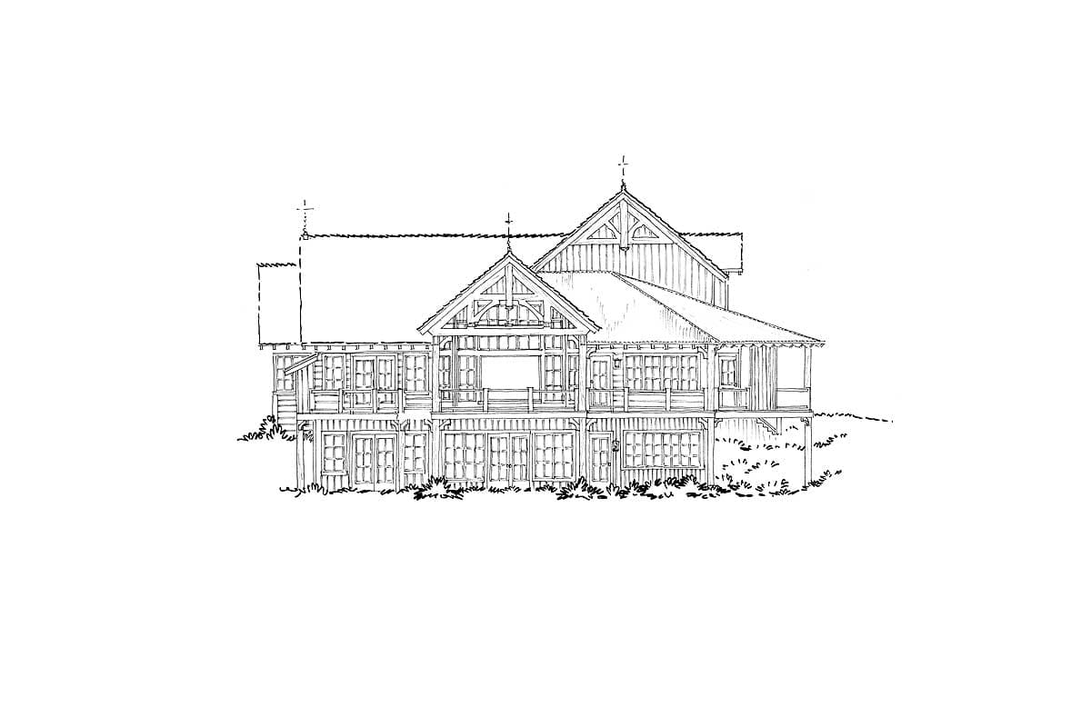 Plan 12933KN: Dream Mountain Home Plan - Image #10 - Cabin, Country, Craftsman, Mountain, Northwest, Rustic, Vacation