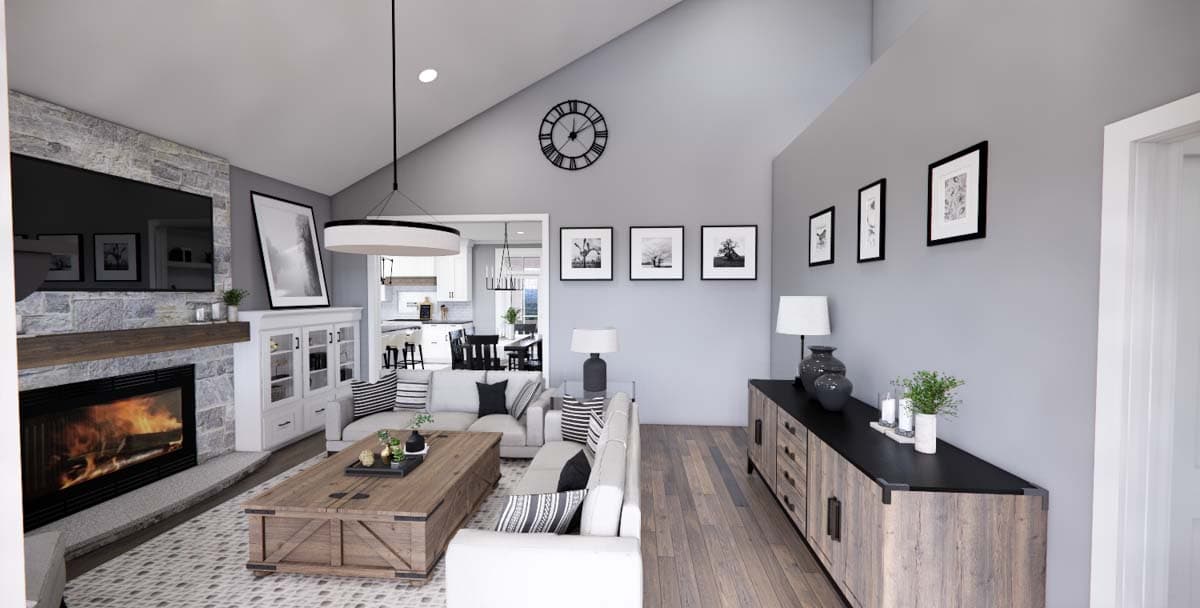 Plan 14306RK: Rustic Tones and a Wrap-Around Porch - 1811 Sq Ft - Image #9 - Bungalow, Cottage, Country, Northwest