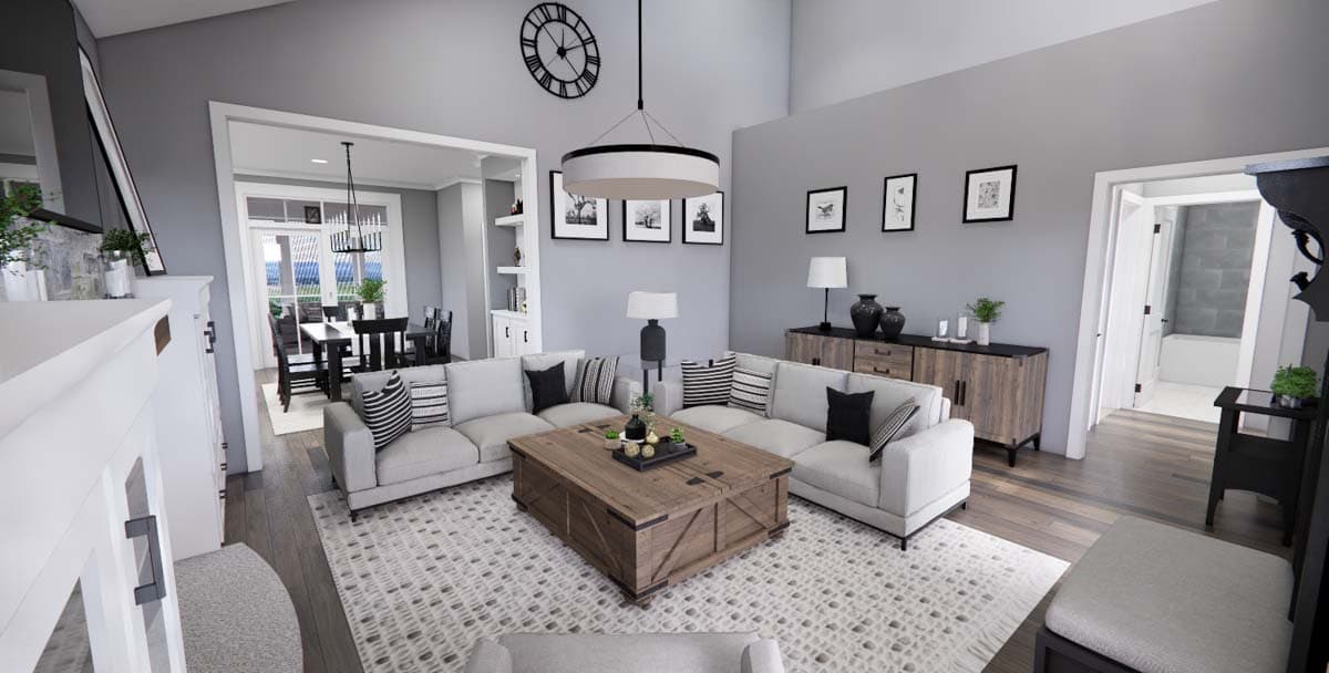 Plan 14306RK: Rustic Tones and a Wrap-Around Porch - 1811 Sq Ft - Image #11 - Bungalow, Cottage, Country, Northwest