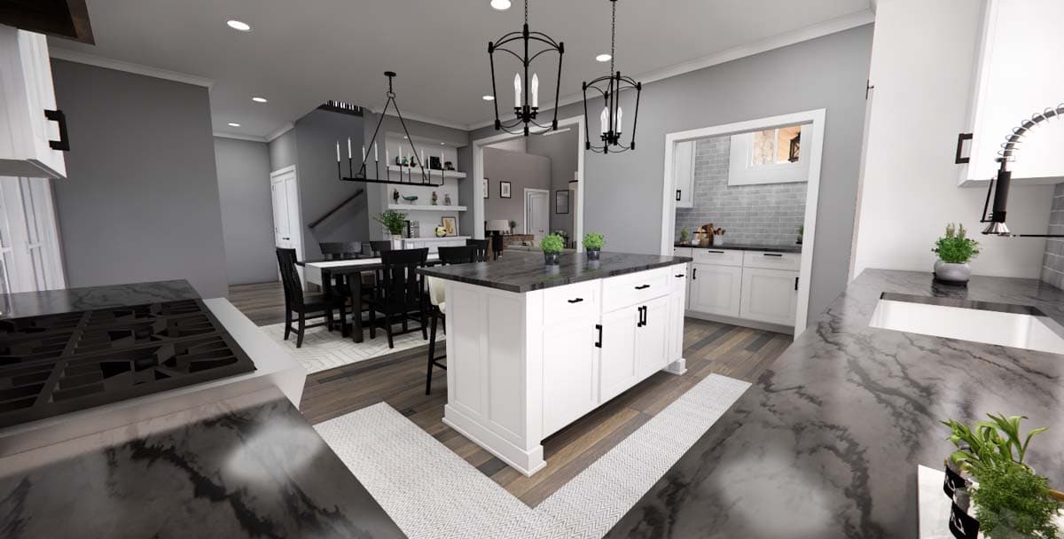 Plan 14306RK: Rustic Tones and a Wrap-Around Porch - 1811 Sq Ft - Image #24 - Bungalow, Cottage, Country, Northwest