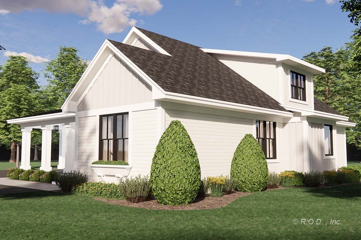 Plan 14306RK: Rustic Tones and a Wrap-Around Porch - 1811 Sq Ft - Image #8 - Bungalow, Cottage, Country, Northwest