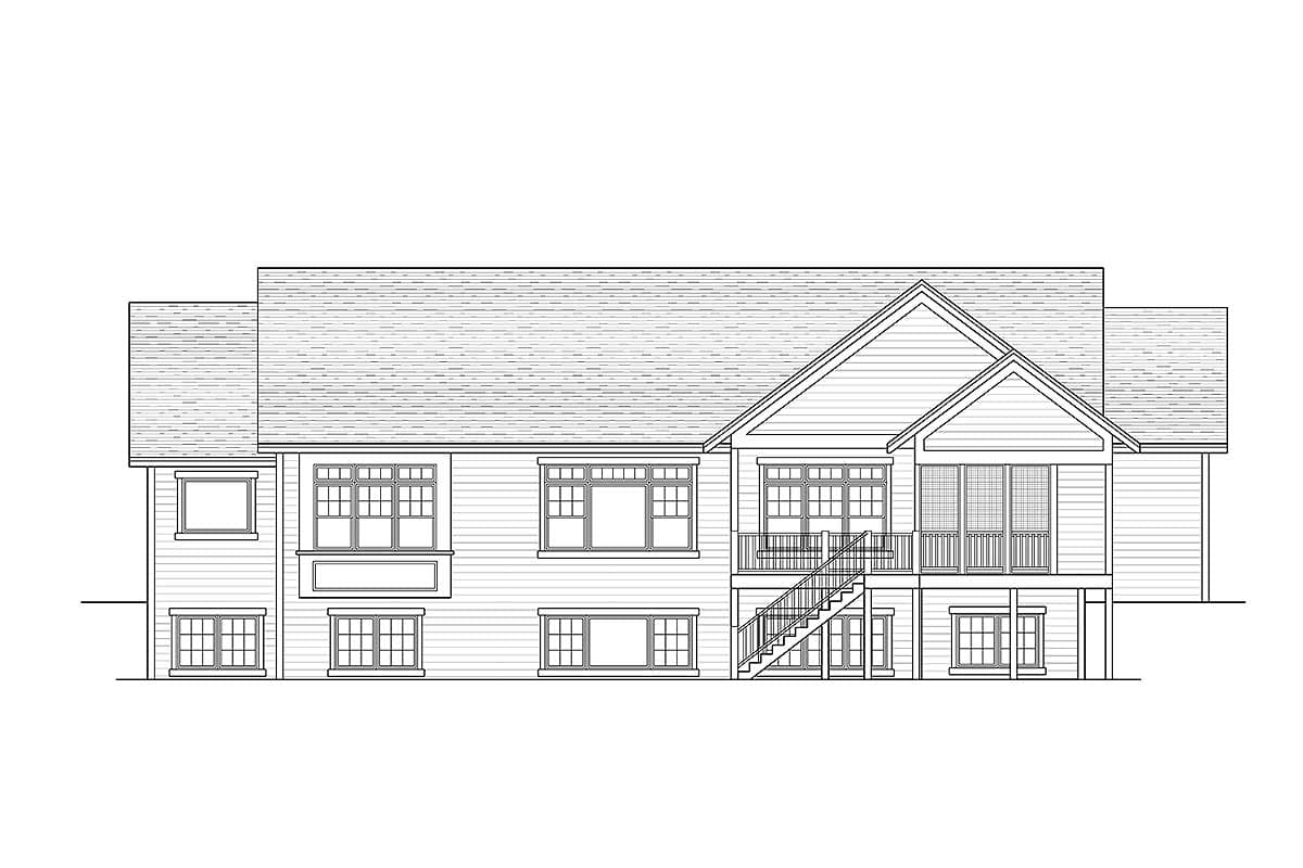 Plan 14308RK: Empty Nester or Room to Grow - 1918 Sq Ft - Image #10 - Craftsman, Northwest