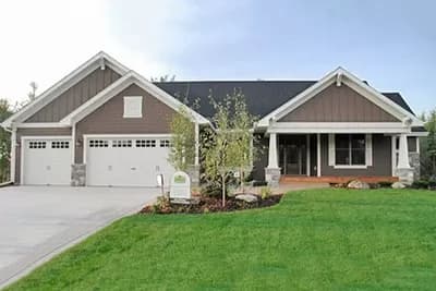 Ranch Home Plan with Optional Lower Level - 2311 Sq Ft