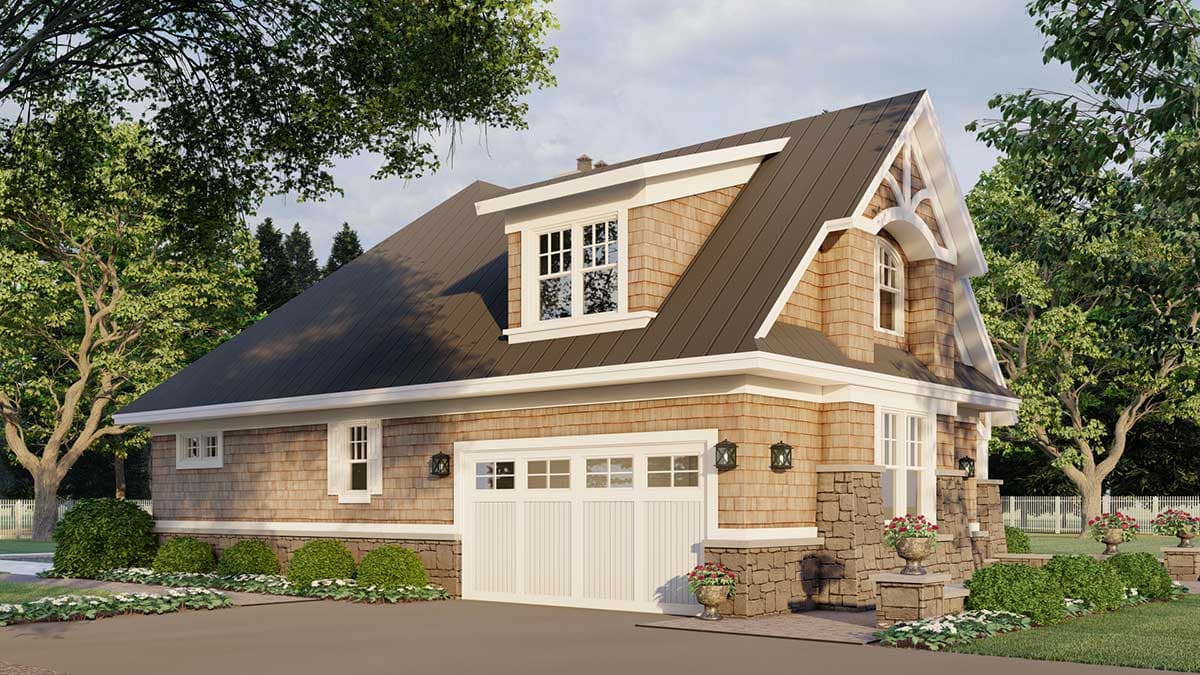 Plan 14575RK: Attractive and Affordable Getaway - Image #7 - Craftsman, Mountain, Northwest, Vacation