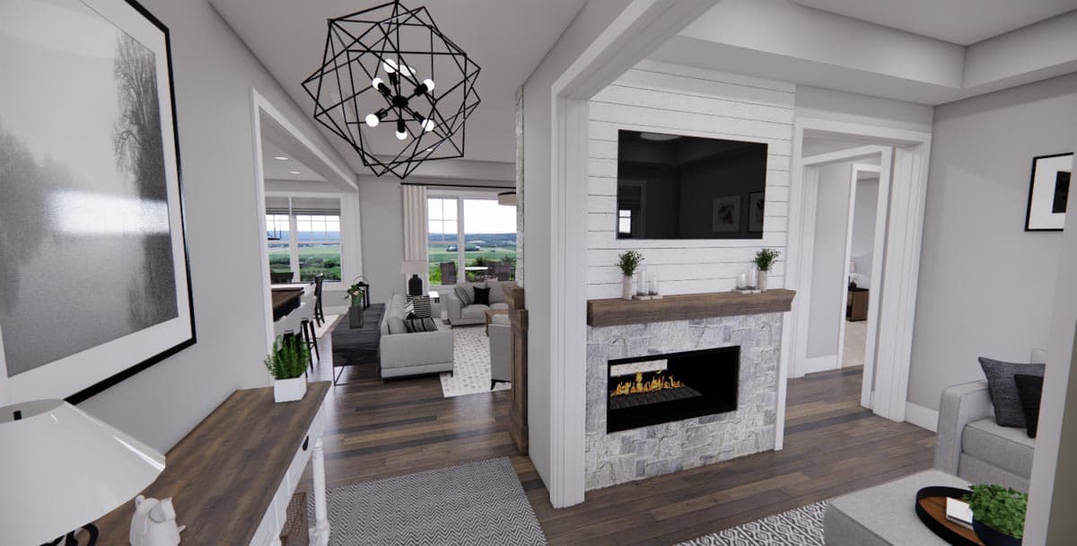 Plan 14603RK: Craftsman Home with Flex Room - Image #7 - Craftsman, New American, Northwest, Shingle
