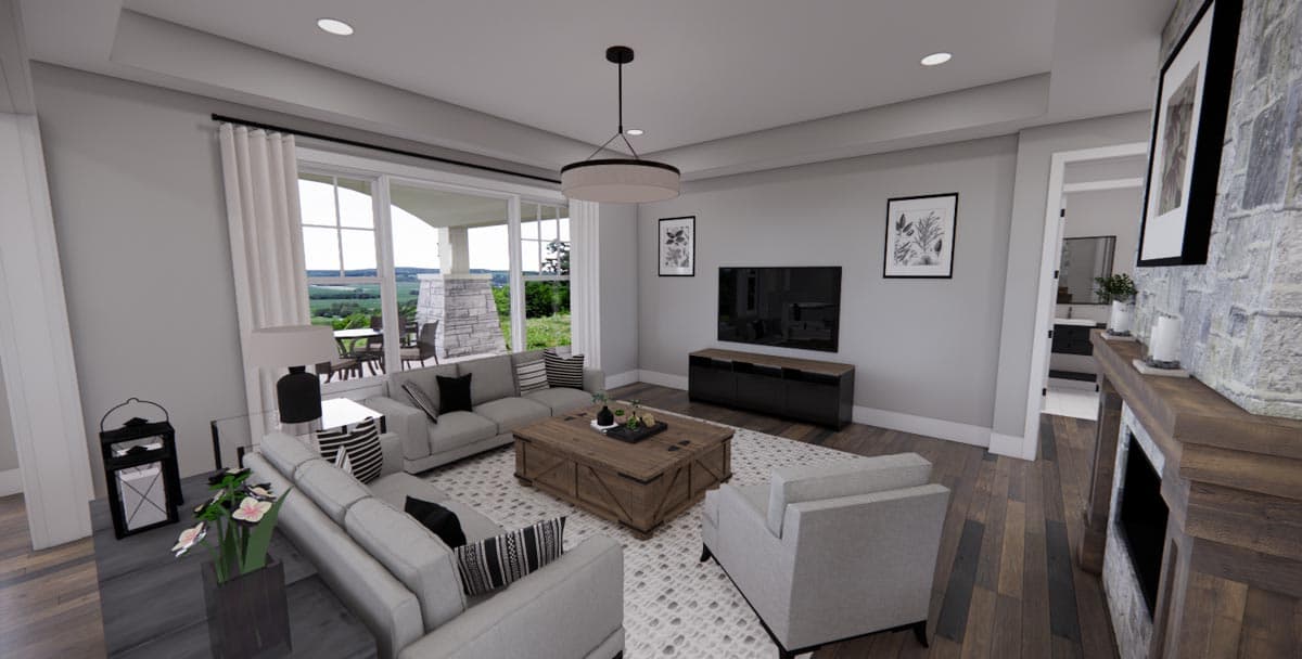 Plan 14603RK: Craftsman Home with Flex Room - Image #9 - Craftsman, New American, Northwest, Shingle